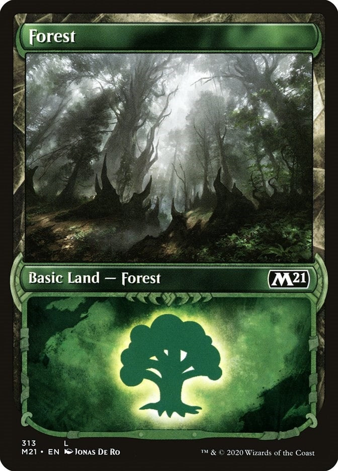 Forest (Showcase) (313) (Core Set 2021)