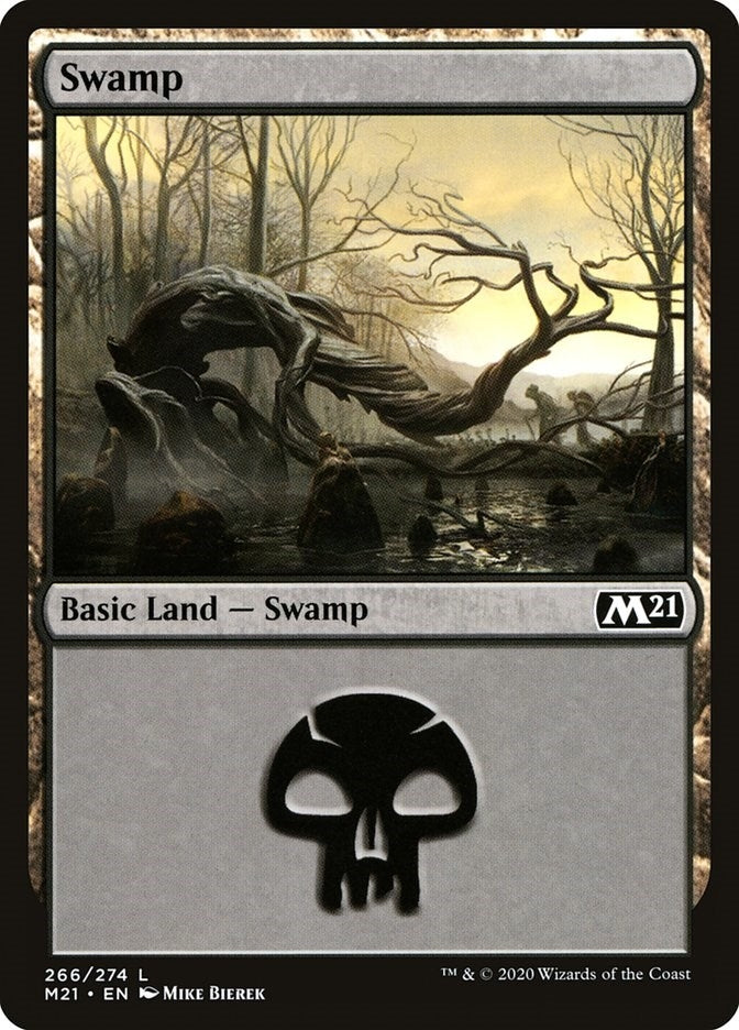 Swamp (266) (Core Set 2021)