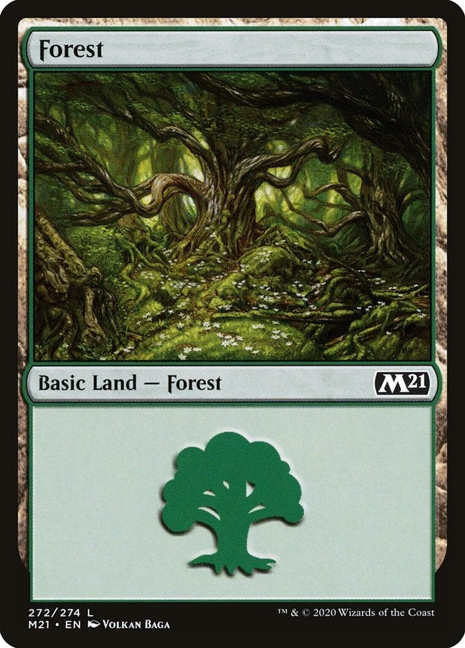 Forest (272) (272) (Core Set 2021)
