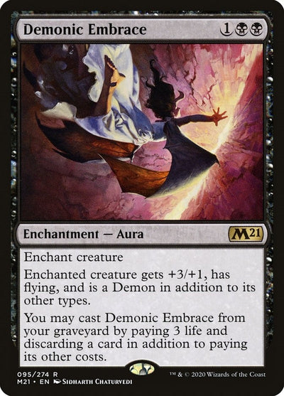 Demonic Embrace (95) (Core Set 2021)