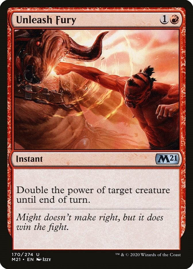 Unleash Fury (170) (Core Set 2021)
