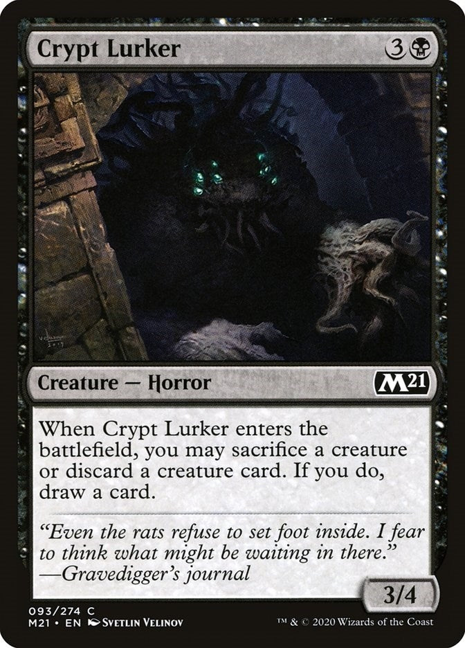 Crypt Lurker (93) (Core Set 2021)