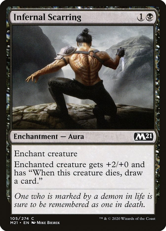 Infernal Scarring (105) (Core Set 2021)