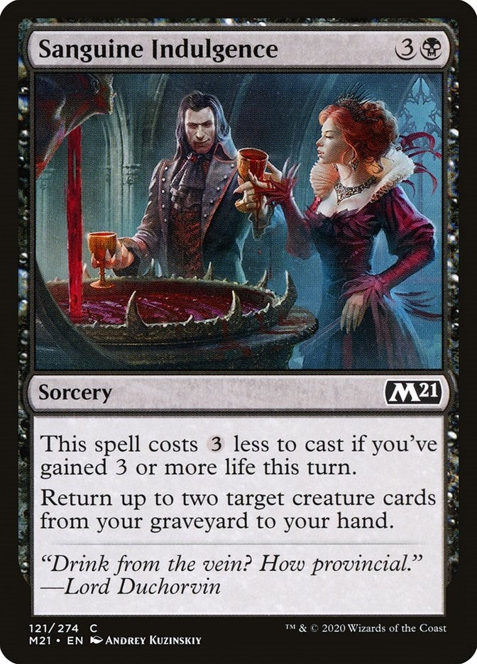 Sanguine Indulgence (121) (Core Set 2021)