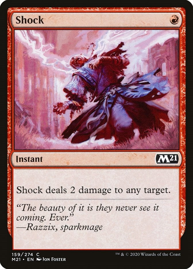 Shock (159) (Core Set 2021)