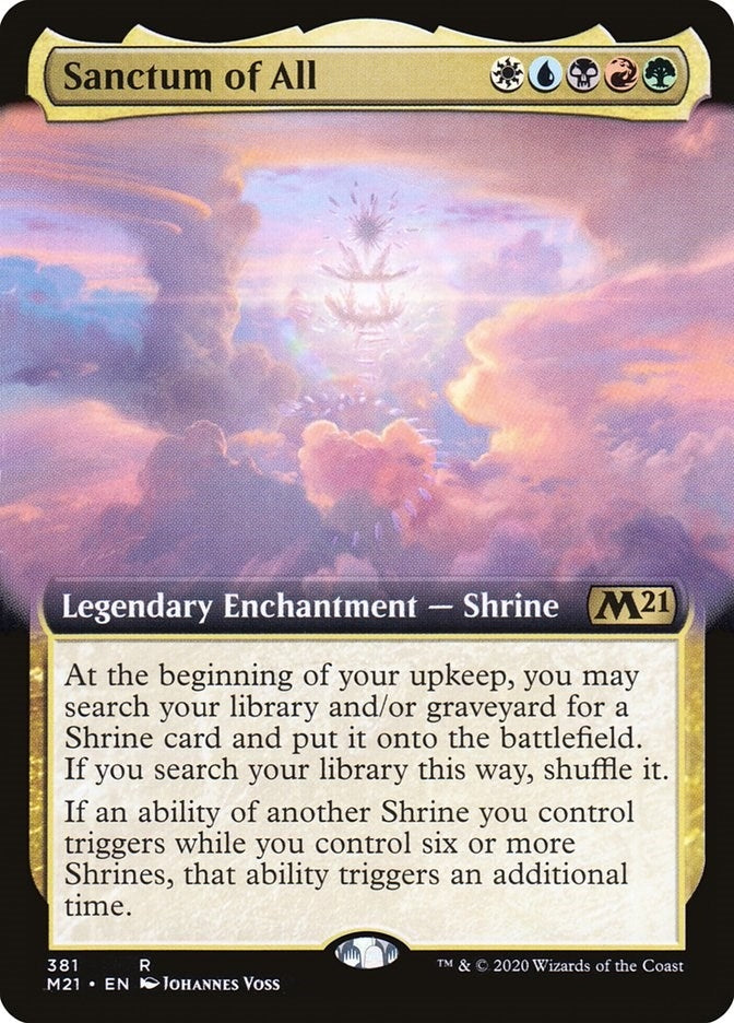 Sanctum of All (Extended Art) (381) (Core Set 2021)