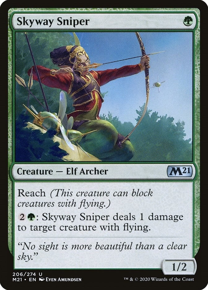 Skyway Sniper (206) (Core Set 2021)