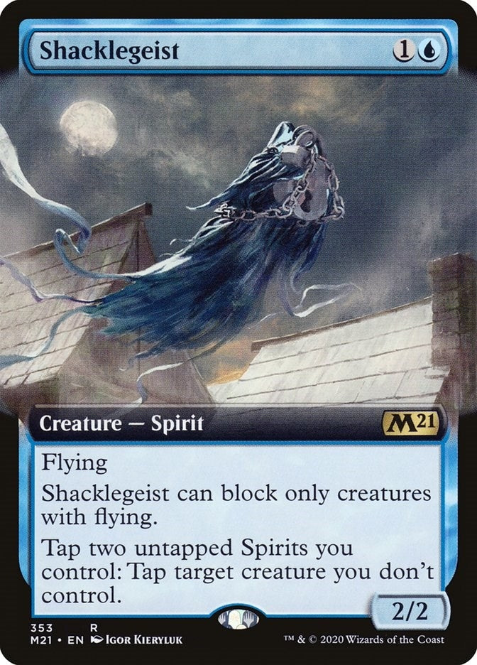 Shacklegeist (Extended Art) (353) (Core Set 2021)