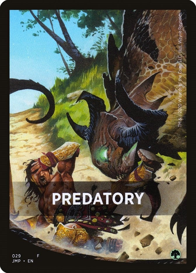 Predatory Theme Card (29) (Jumpstart)