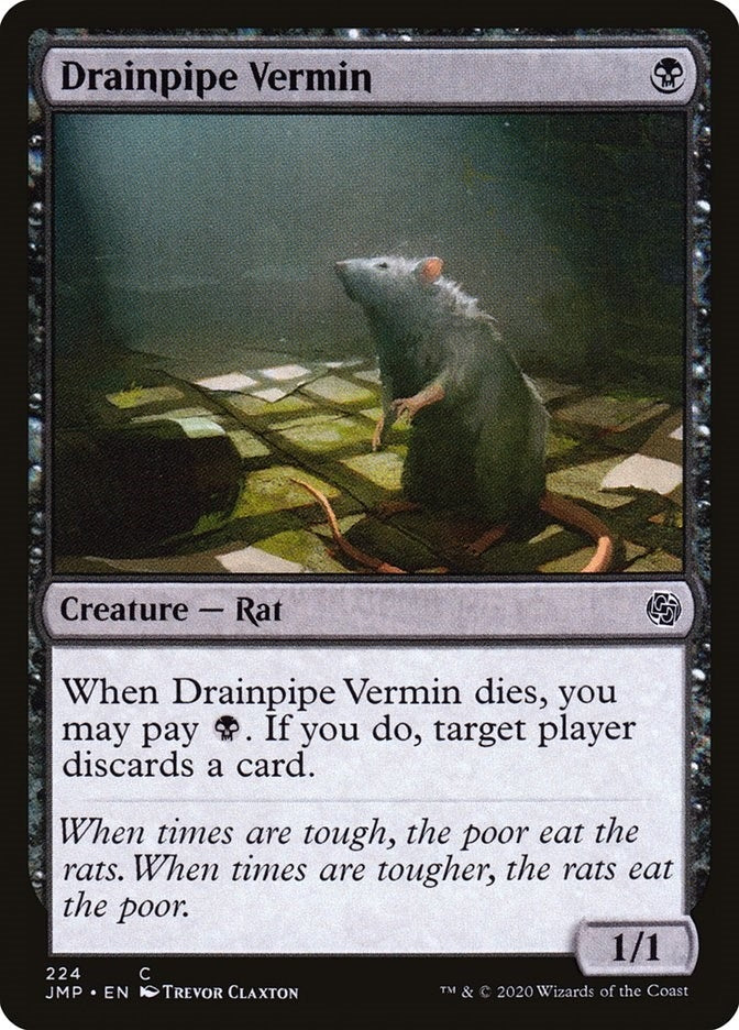 Drainpipe Vermin (224) (Jumpstart)