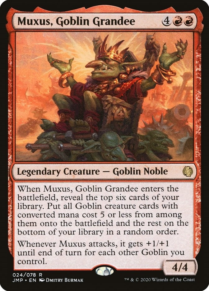 Muxus, Goblin Grandee (24) (Jumpstart)