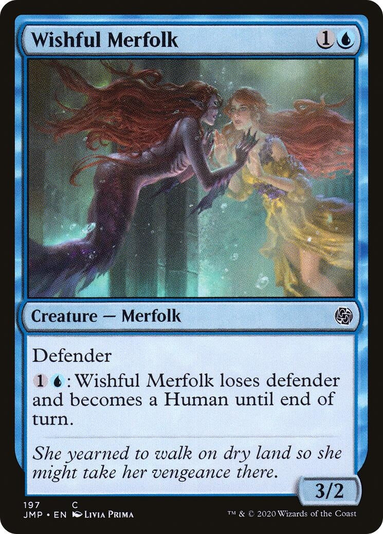 Wishful Merfolk (197) (Jumpstart)