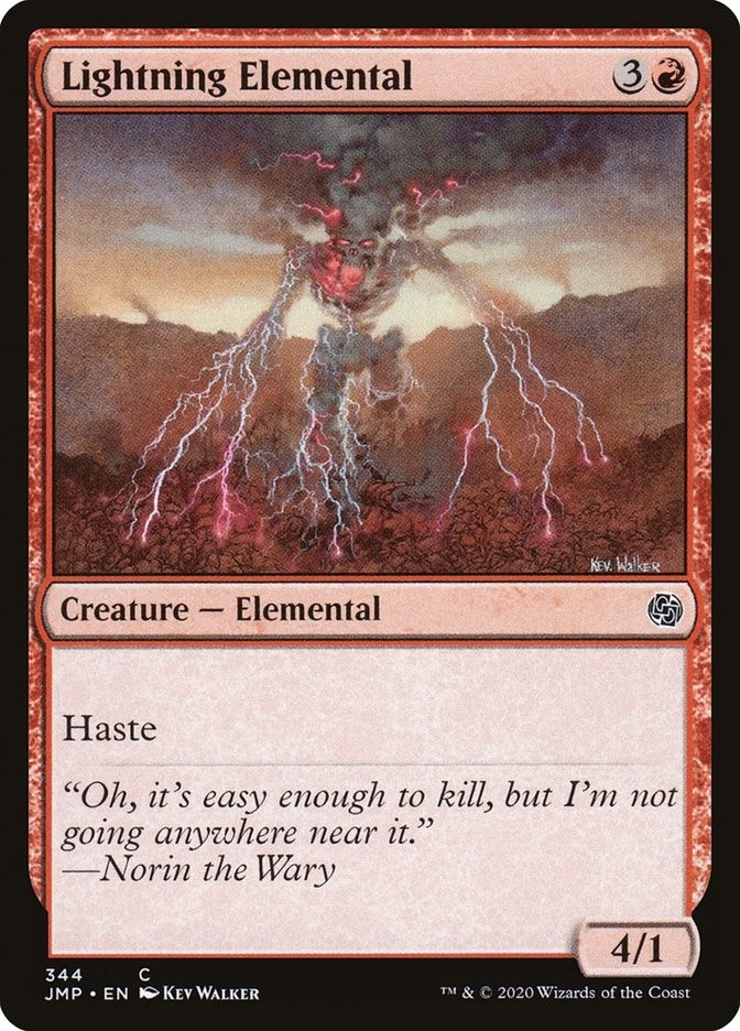 Lightning Elemental (344) (Jumpstart)