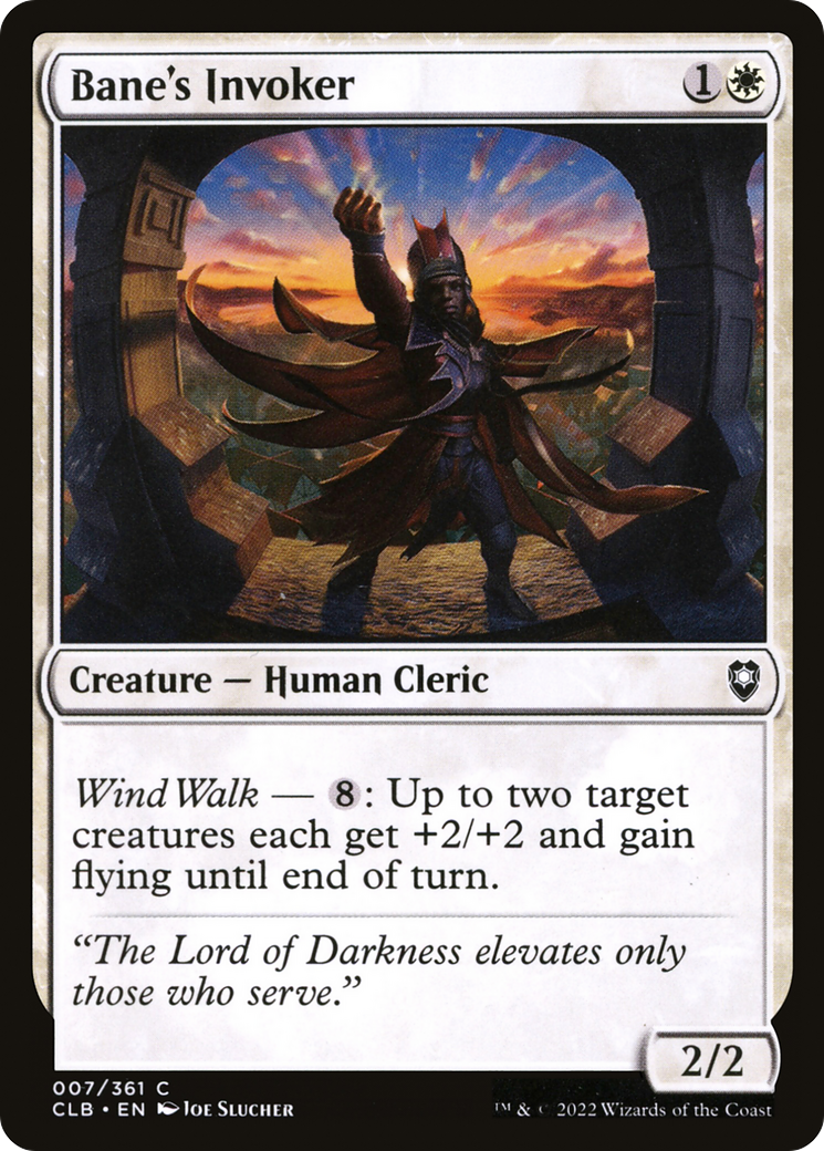 Bane's Invoker (7) (Commander Legends: Battle for Baldur's Gate)