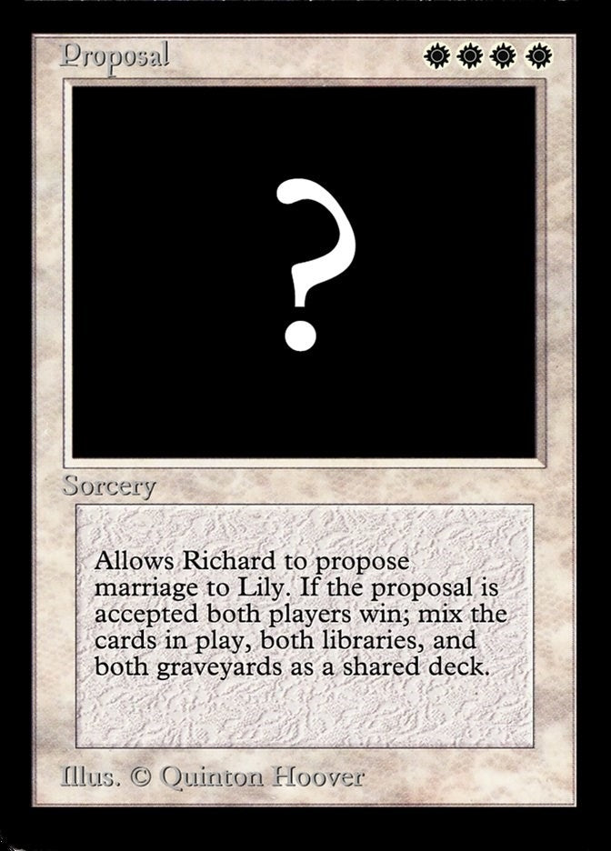 Proposal (Special Occasion)