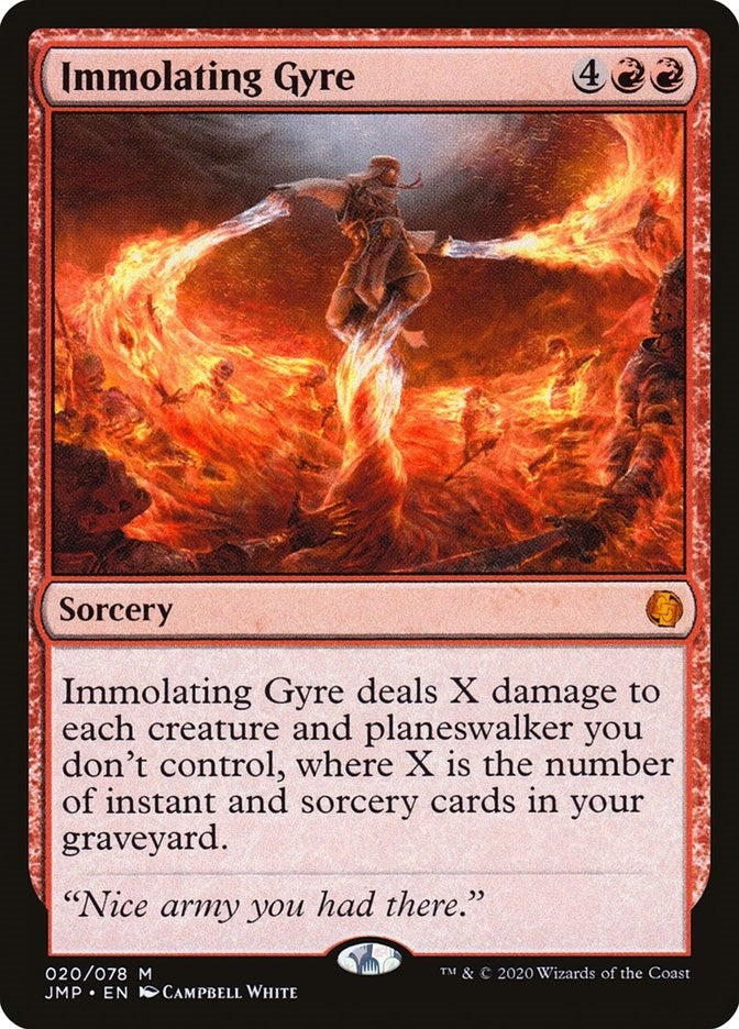 Immolating Gyre (20) (Jumpstart)