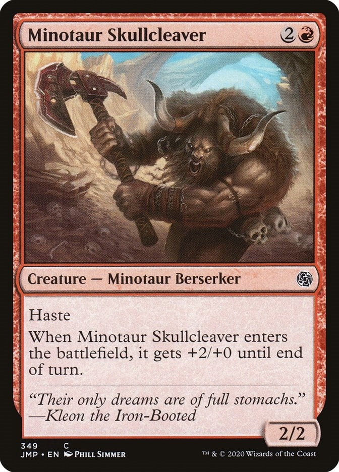 Minotaur Skullcleaver (349) (Jumpstart)