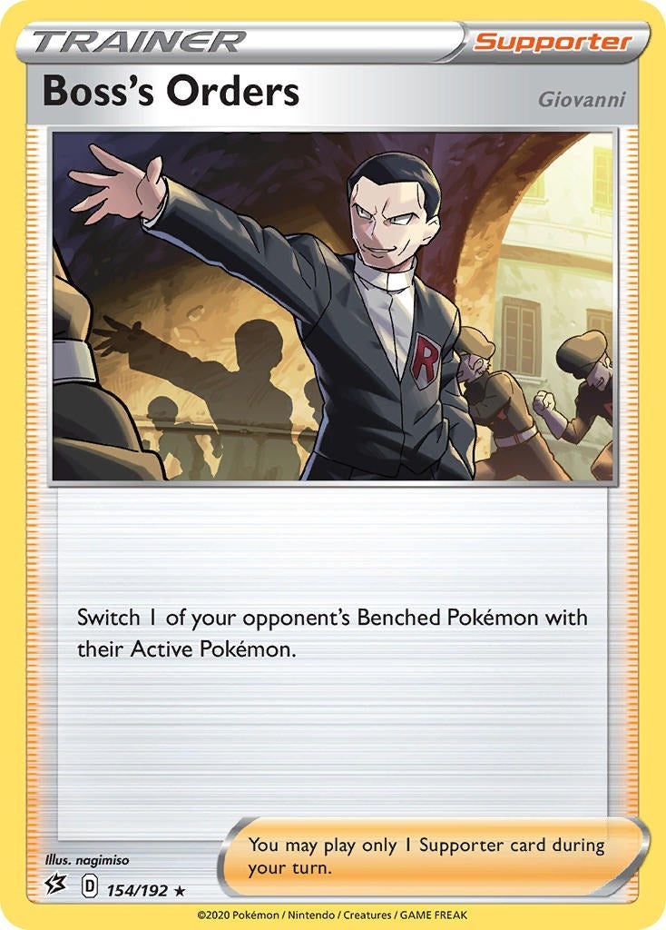 Image for Boss's Orders (154/192) (Deck Exclusives) - Pokemon