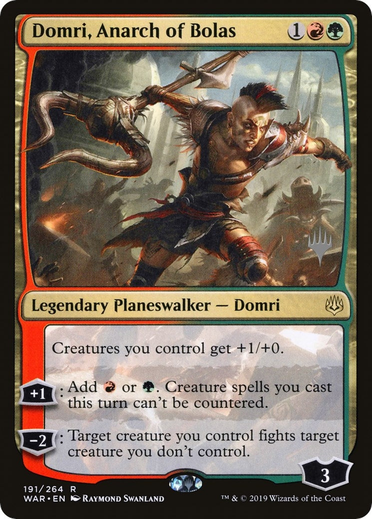 Domri, Anarch of Bolas (191) (Promo Pack: Core Set 2021)