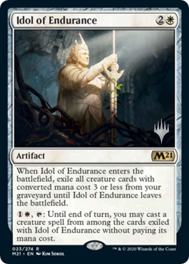 Idol of Endurance (23) (Promo Pack: Core Set 2021)