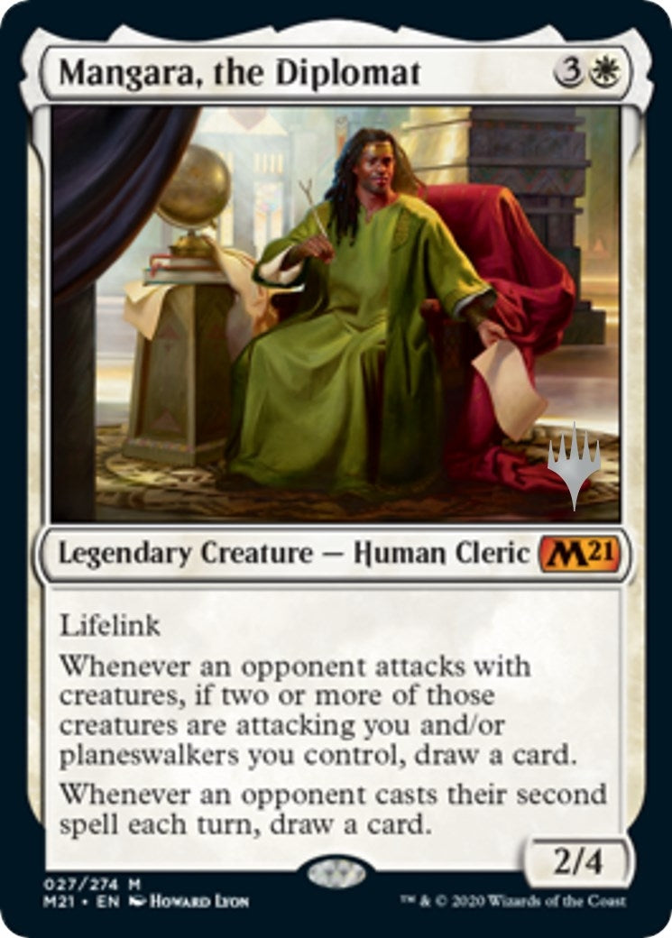 Mangara, the Diplomat (27) (Promo Pack: Core Set 2021)