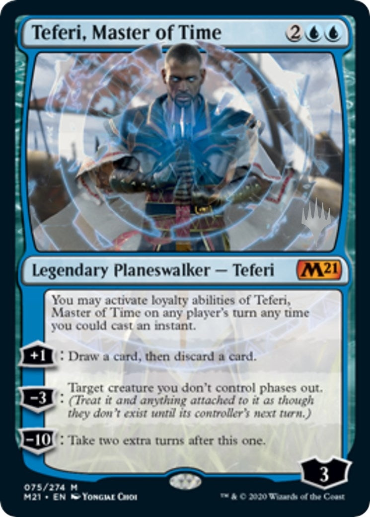 Teferi, Master of Time (75) (Promo Pack: Core Set 2021)
