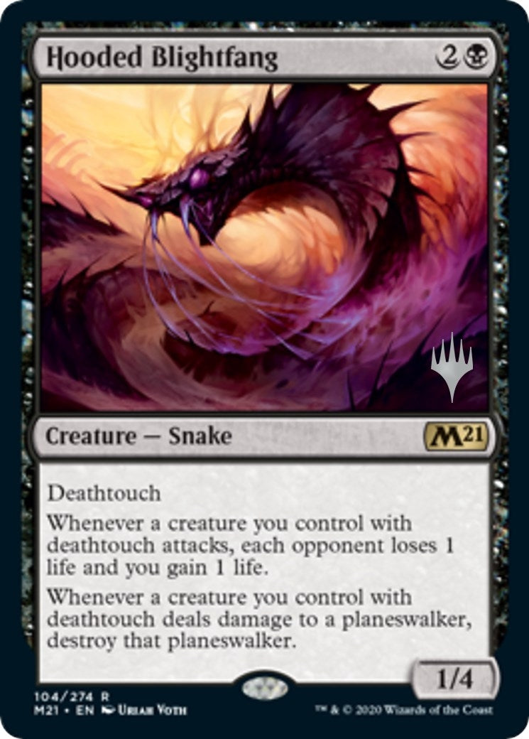 Hooded Blightfang (104) (Promo Pack: Core Set 2021)