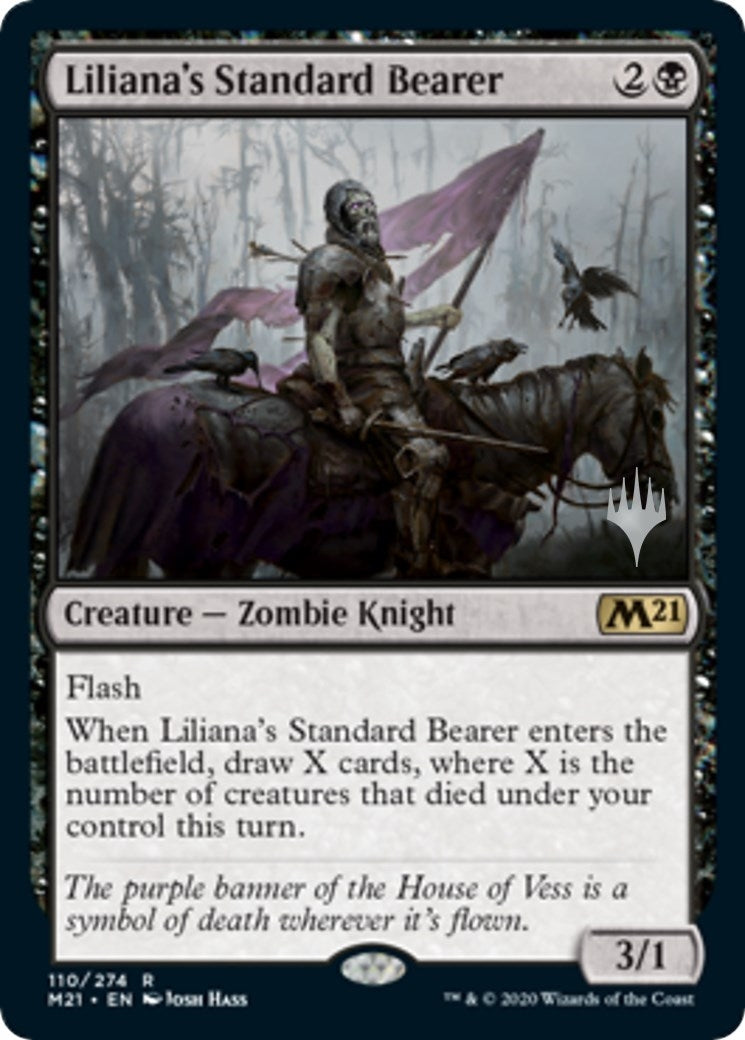 Liliana's Standard Bearer (110) (Promo Pack: Core Set 2021)