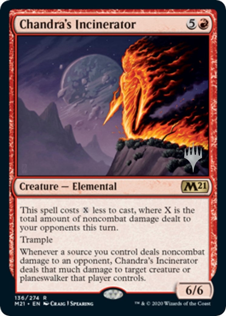 Chandra's Incinerator (136) (Promo Pack: Core Set 2021)