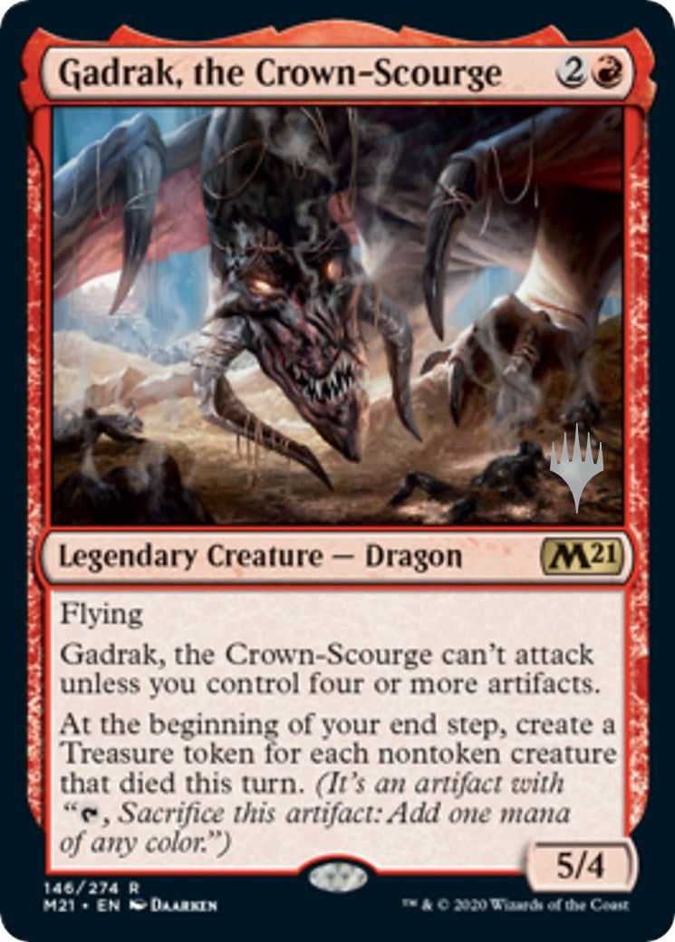 Gadrak, the Crown-Scourge (146) (Promo Pack: Core Set 2021)