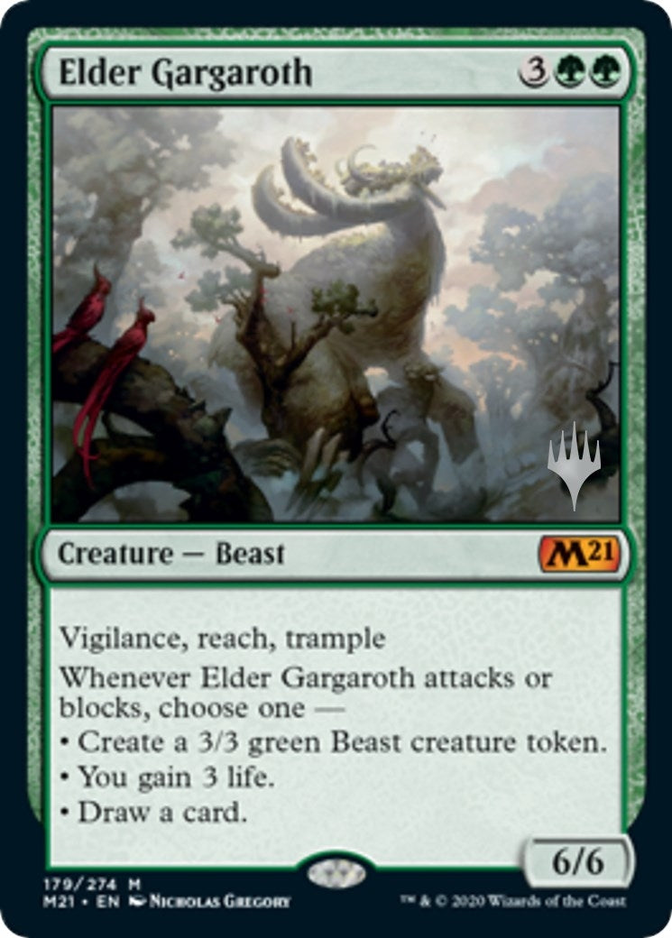 Elder Gargaroth (179) (Promo Pack: Core Set 2021)