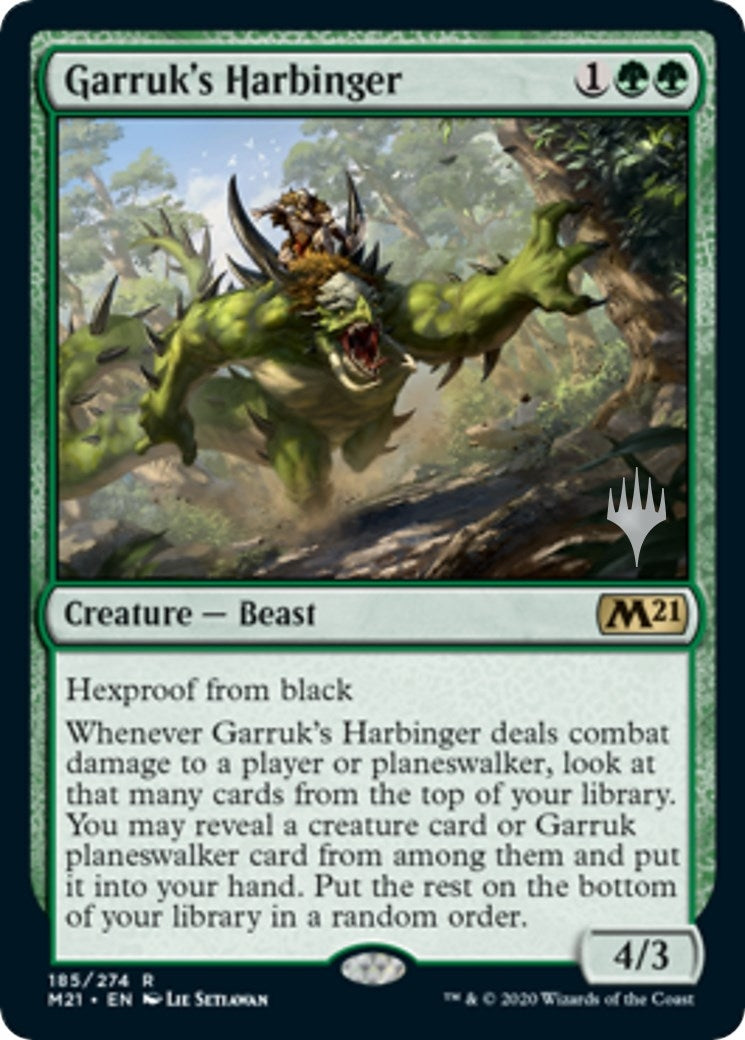 Garruk's Harbinger (185) (Promo Pack: Core Set 2021)