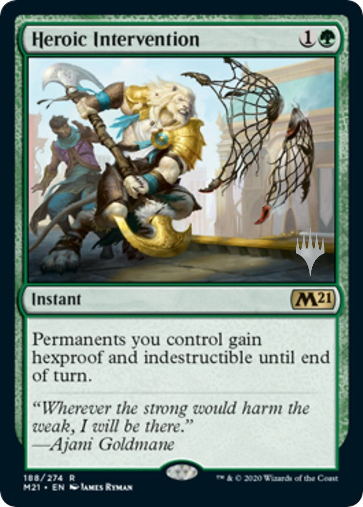 Heroic Intervention (188) (Promo Pack: Core Set 2021)