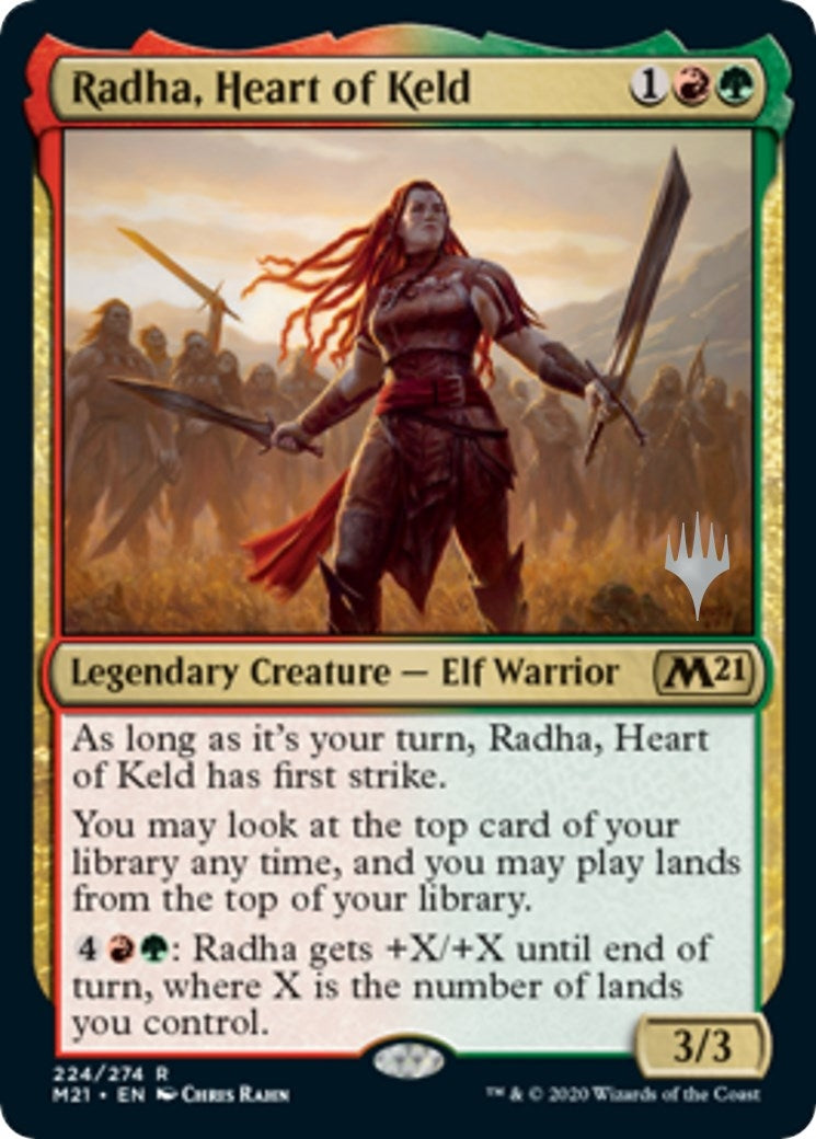 Radha, Heart of Keld (224) (Promo Pack: Core Set 2021)