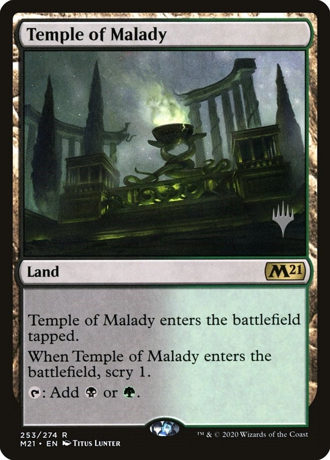 Temple of Malady (253) (Promo Pack: Core Set 2021)