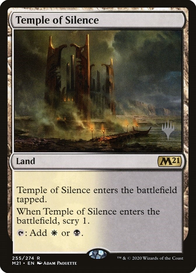 Temple of Silence (255) (Promo Pack: Core Set 2021)
