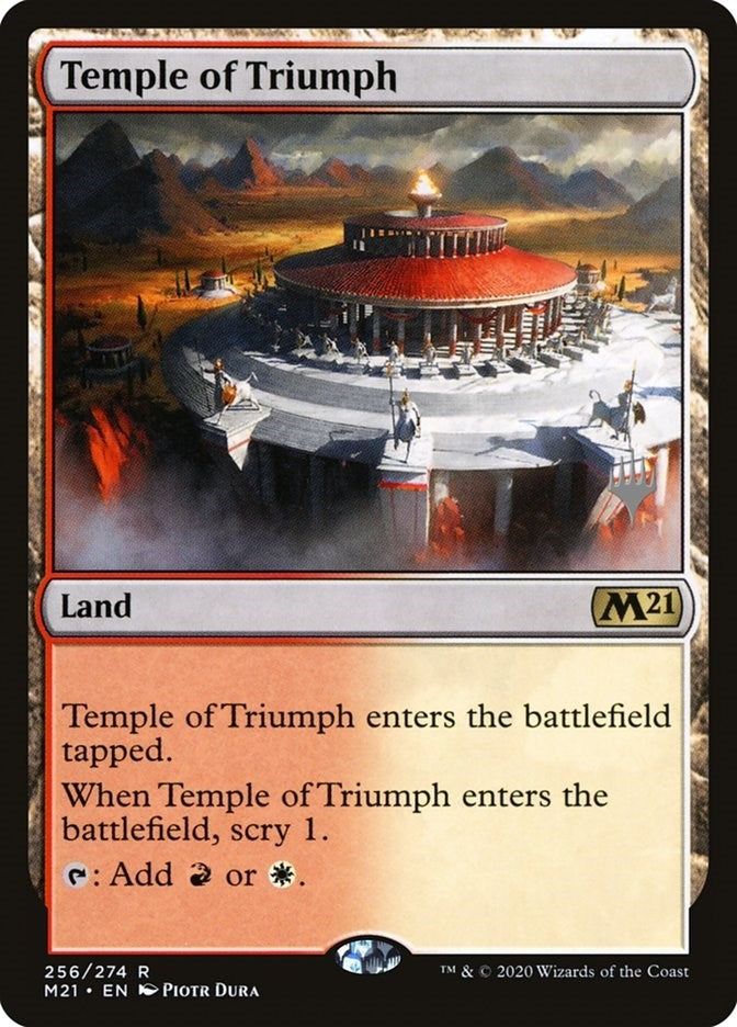 Temple of Triumph (256) (Promo Pack: Core Set 2021)