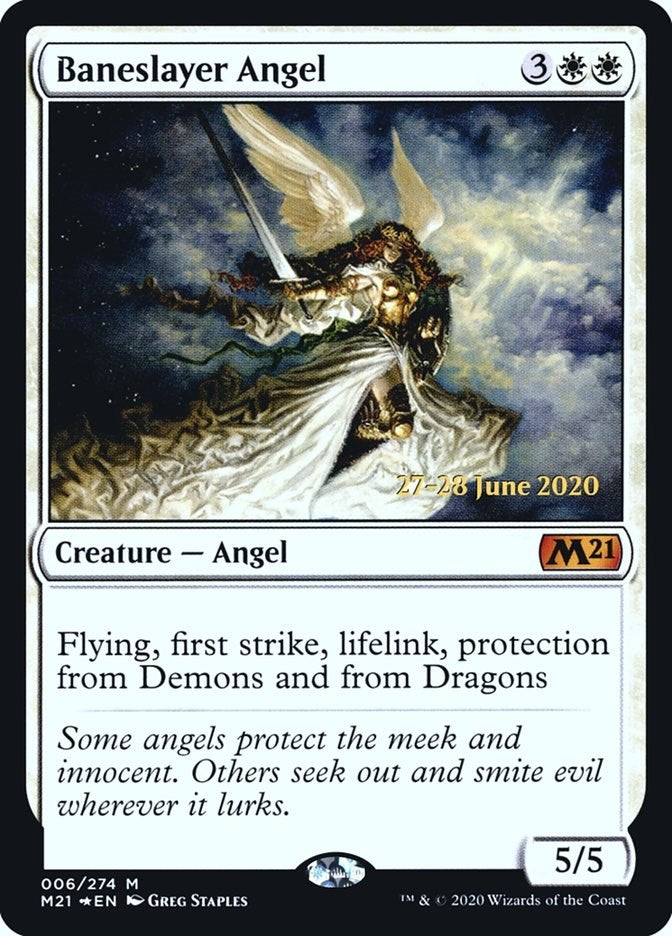 Baneslayer Angel (6) (Prerelease Cards)