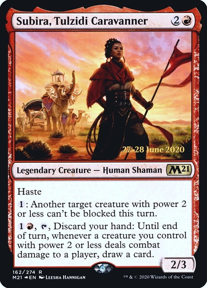 Subira, Tulzidi Caravanner (162) (Prerelease Cards)
