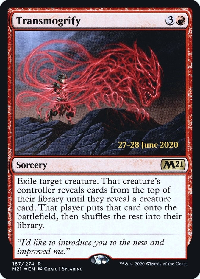 Image for Transmogrify (167) - Magic: The Gathering