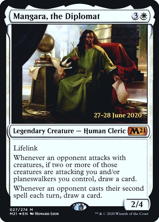 Mangara, the Diplomat (27) (Prerelease Cards)