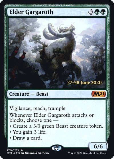 Elder Gargaroth (179) (Prerelease Cards)