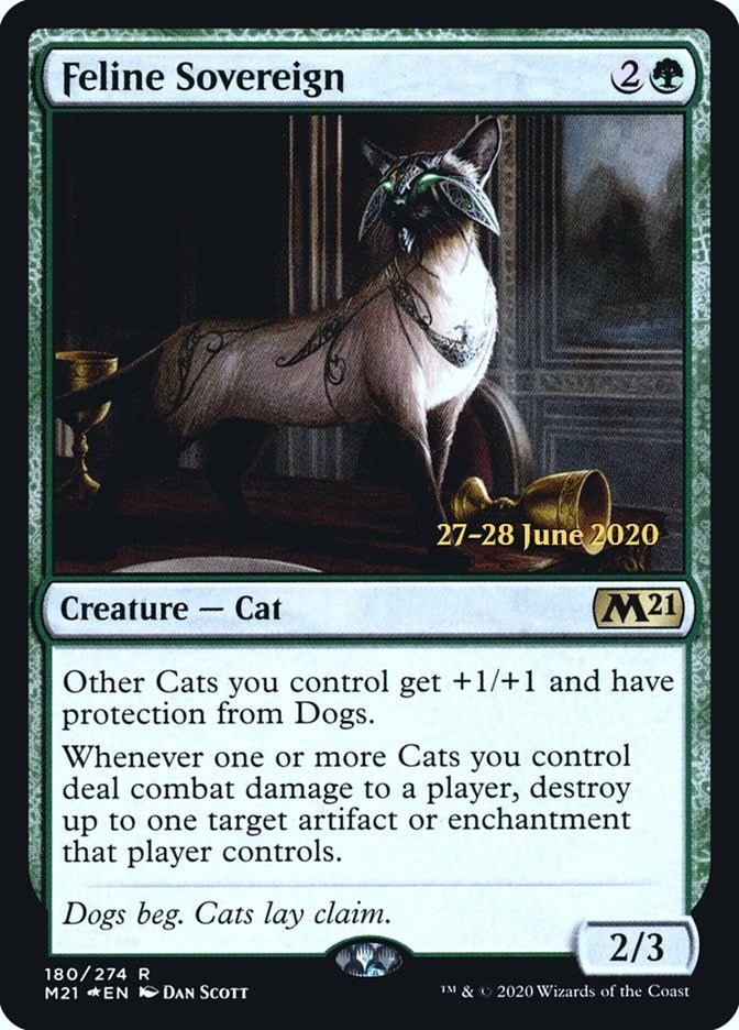 Feline Sovereign (180) (Prerelease Cards)