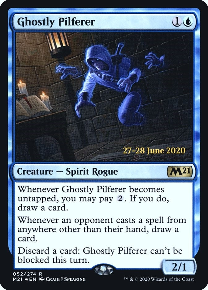 Ghostly Pilferer (52) (Prerelease Cards)