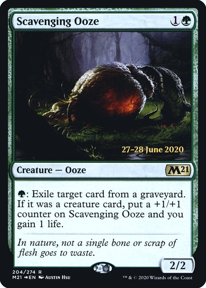 Scavenging Ooze (M21) (204) (Prerelease Cards)