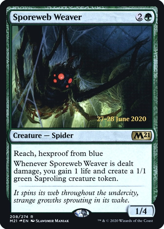 Sporeweb Weaver (208) (Prerelease Cards)