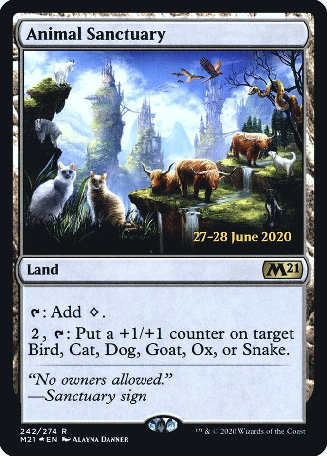 Animal Sanctuary (242) (Prerelease Cards)