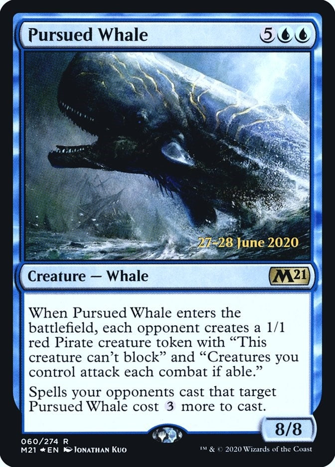 Pursued Whale (60) (Prerelease Cards)