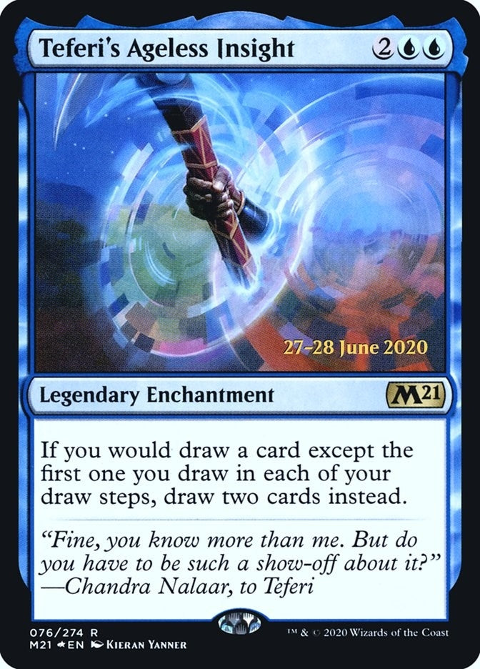 Teferi's Ageless Insight (76) (Prerelease Cards)