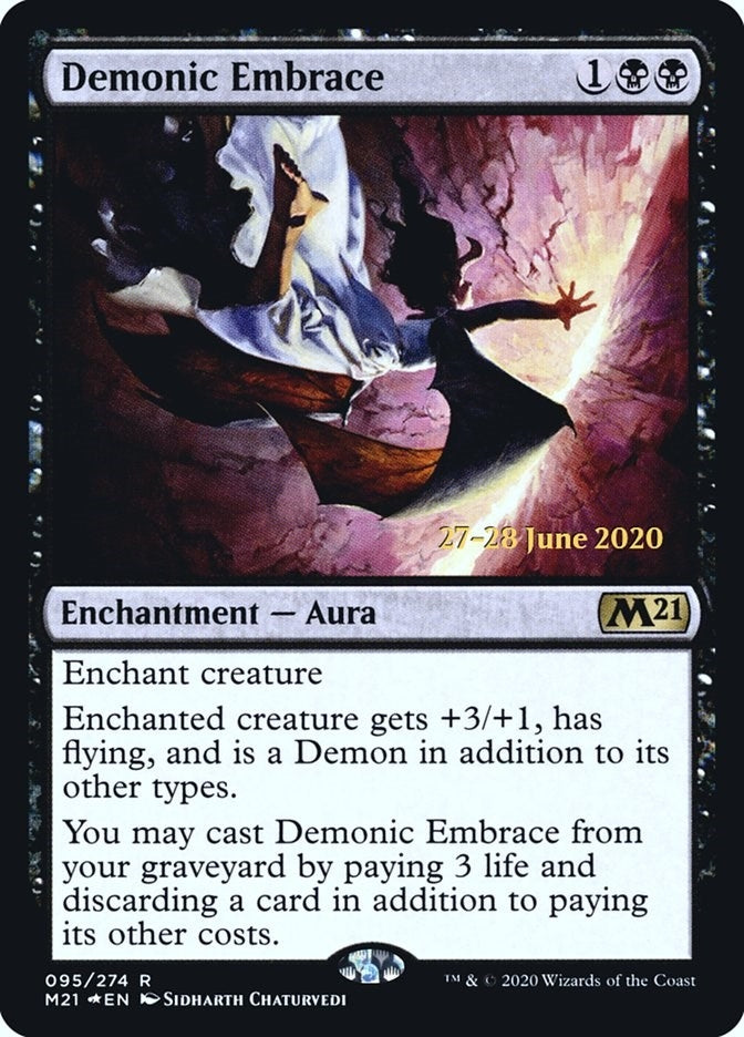Demonic Embrace (95) (Prerelease Cards)